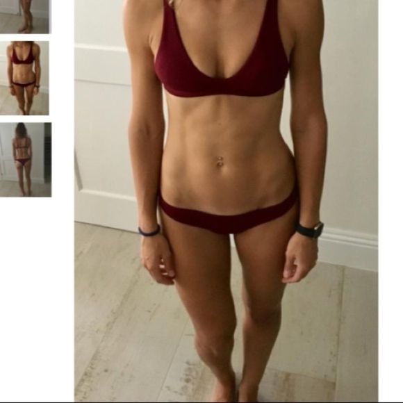 ✨JUST IN✨LOW WAISTED PADDED SCOOP BIKINI - Picture 6 of 7